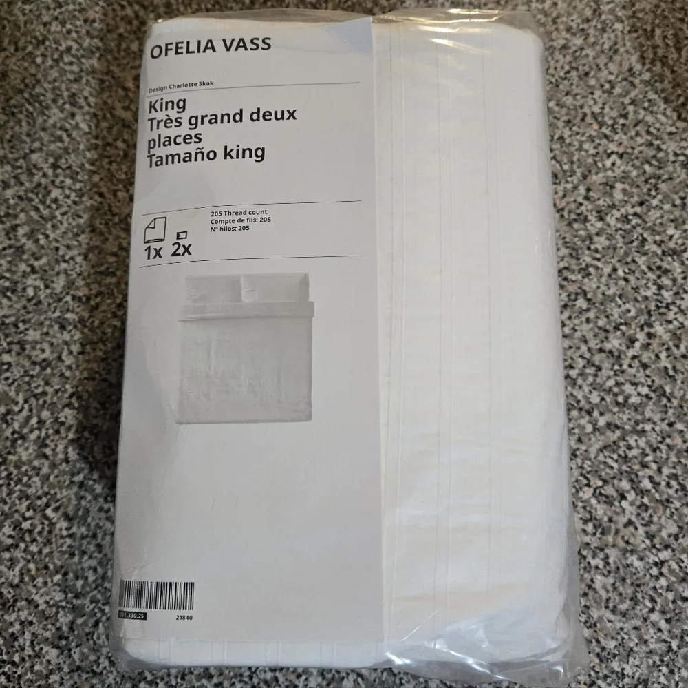 100% Cotton Elegant White Duvet Set